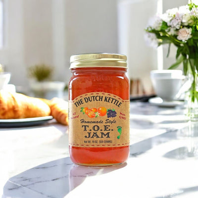 The Dutch Kettle Homemade Style TOE Jam made in NC for Harvest Array