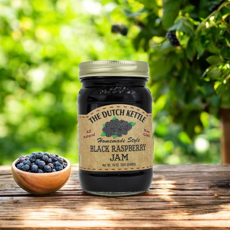 Dutch Kettle  Black RaspberrJams from Harvest Array, like this delicious Blackberry Jam is available at Harvest Array and is a best seller. Get yours today.