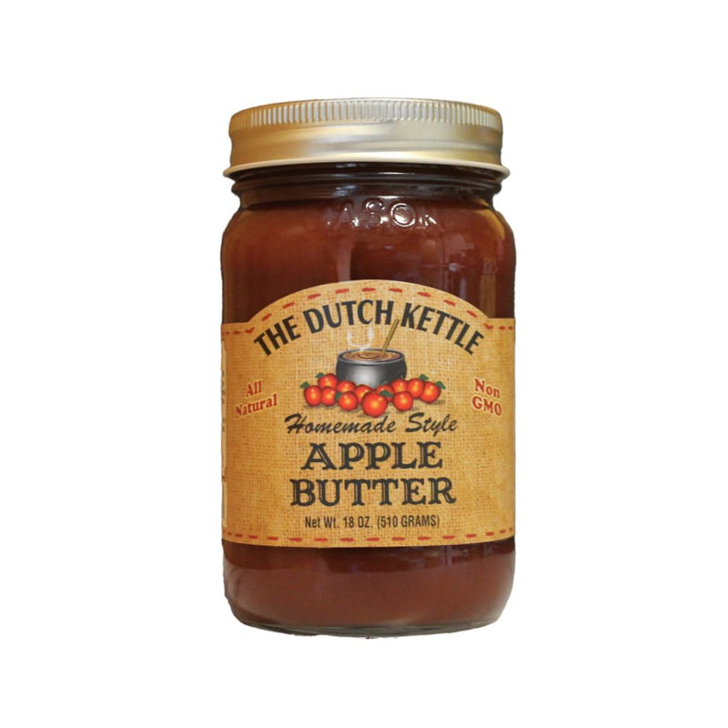 Shop Harvest Array for 18 oz jars of All Natural, Non-GMO Apple Butter from the Dutch Kettle.