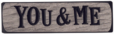 "YOU & ME" 6 INCH MAGNET