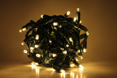 Outdoor LED Lighted Christmas Tree with Green Base and Red and Green Tree Lights