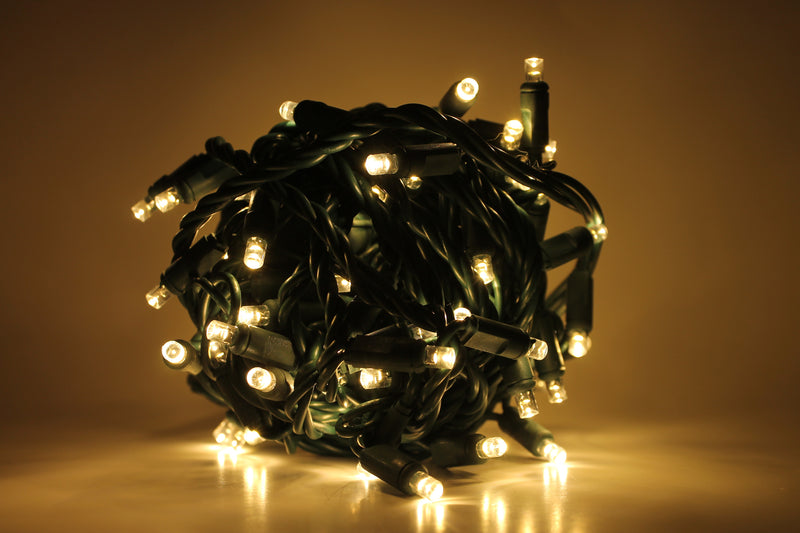 Outdoor LED Lighted Christmas Tree with Green Base and Red and Green Tree Lights